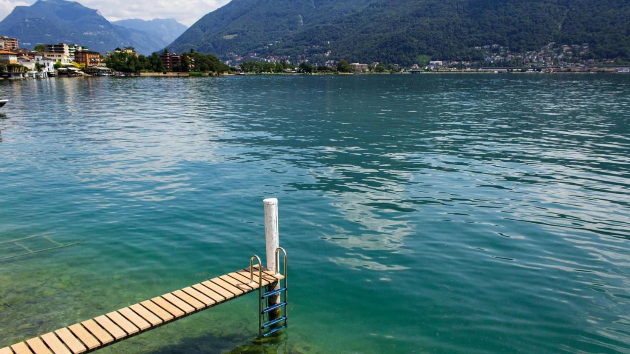 76 The Lake House - Lugano Melide Exteriér fotografie